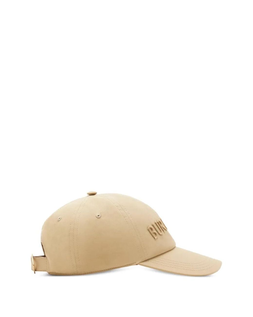 Burberry Natural Logo Gabardine Baseball Cap