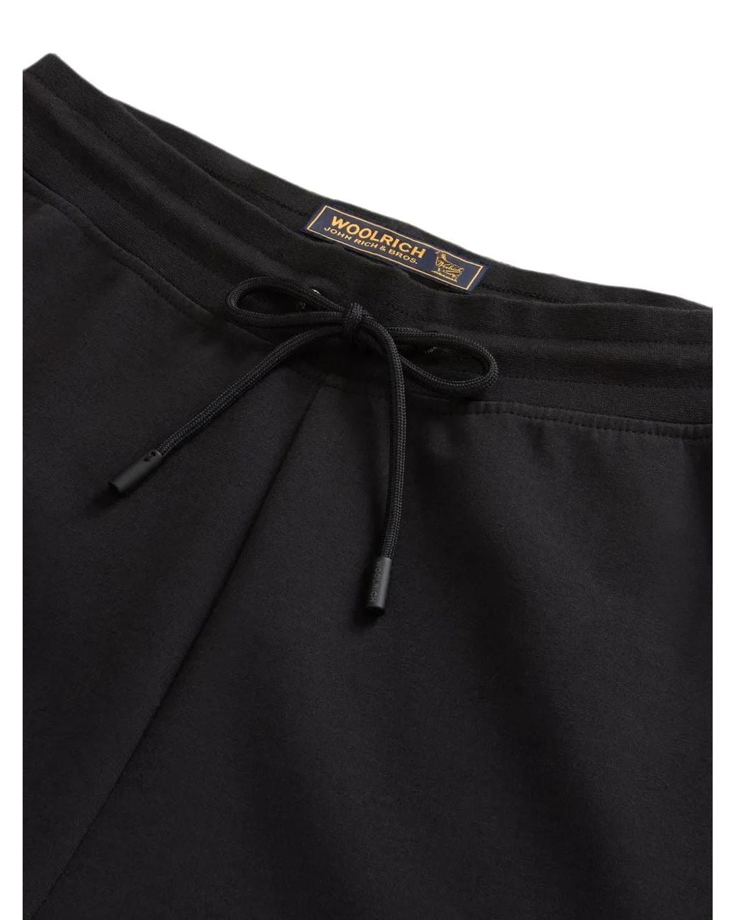 Woolrich Blue Pantalon Cargo À Lien De Resserrage