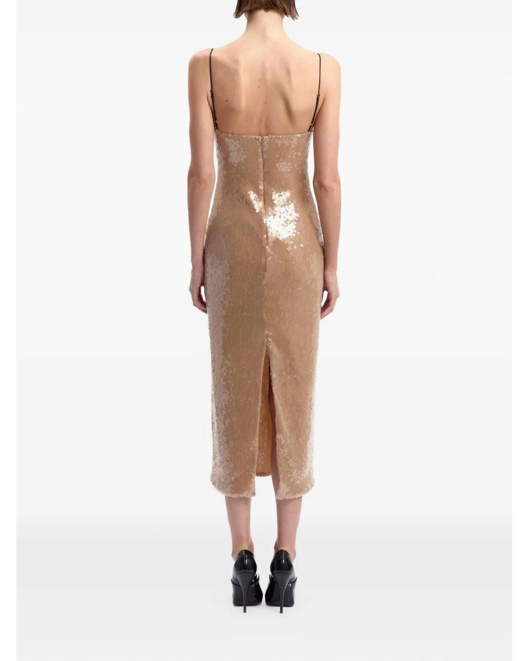 16Arlington White Che Midi Dress