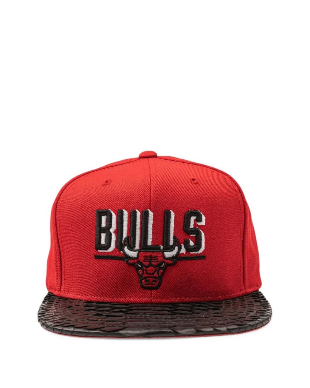 Just Don Red X Mitchell & Ness Chicago Bulls Baseball Cap for men