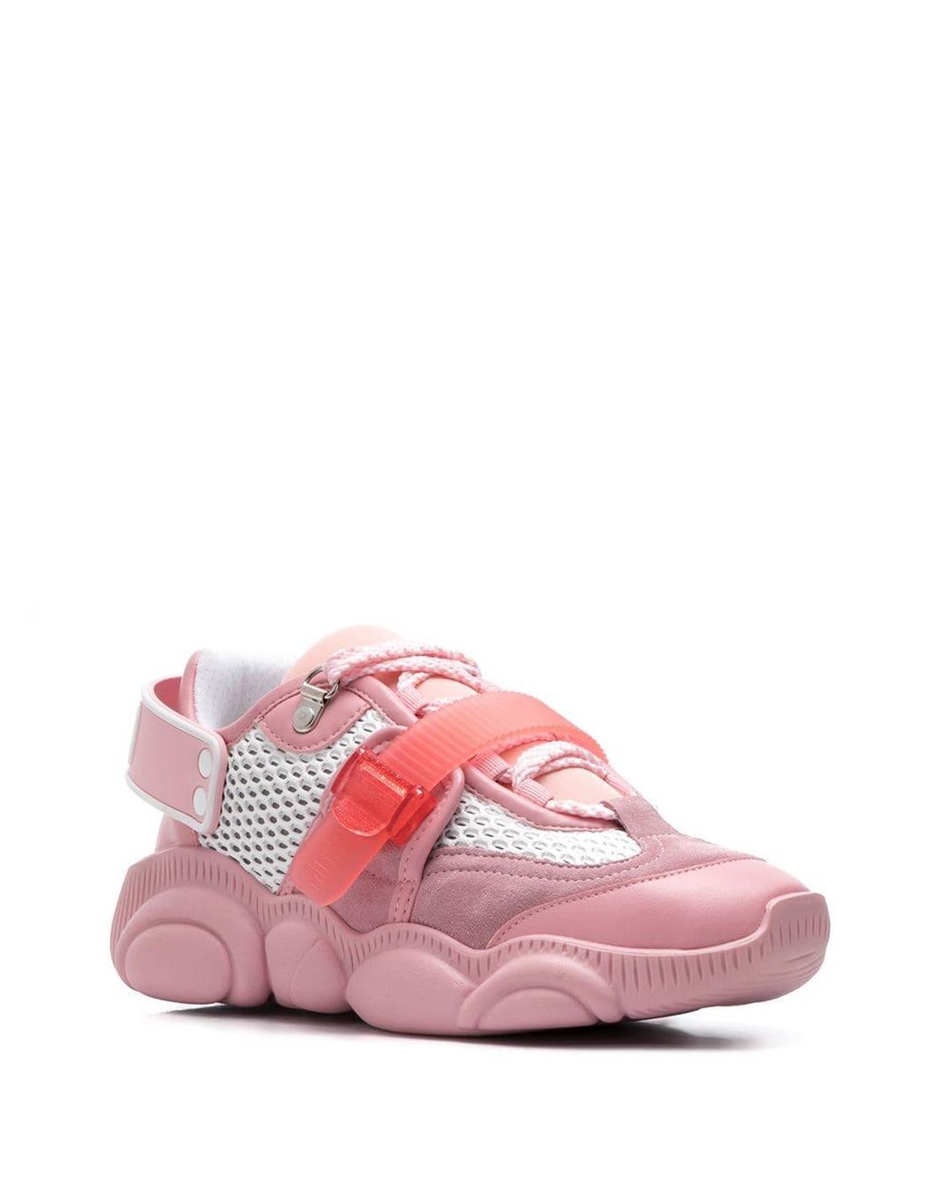 Moschino Teddy Sneakers in Pink | Lyst