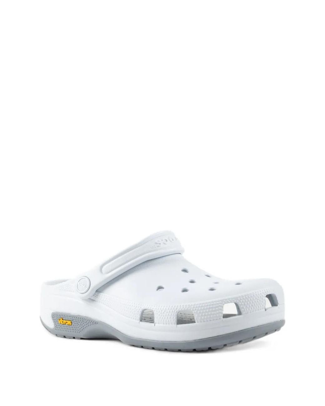 CROCSTM White Classic Exp Perforated Clogs