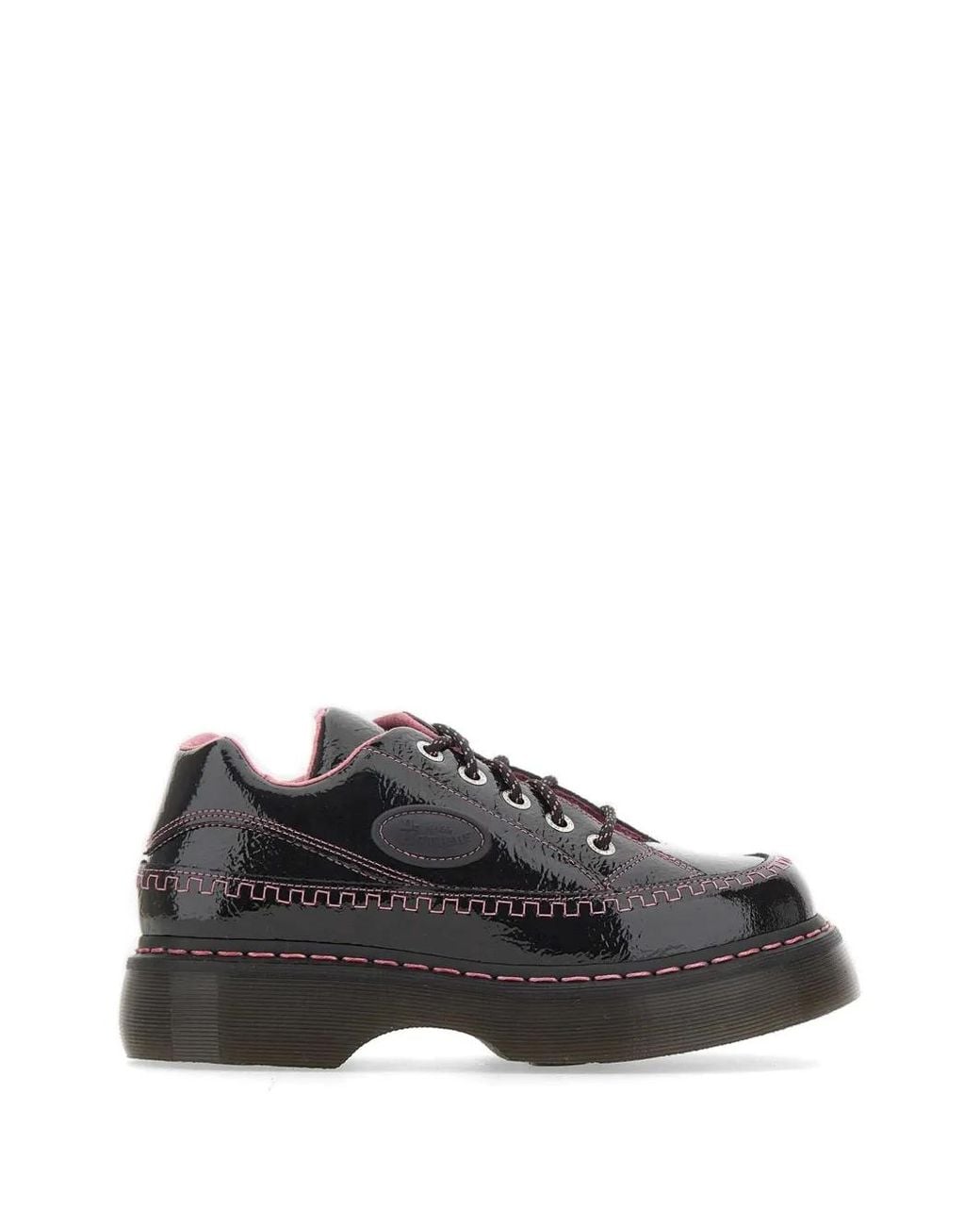 Dr. Martens Black Buzz 5-Eye-Stitching Trainers