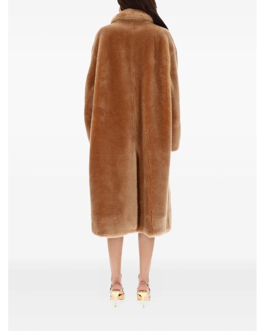 Stand Studio Brown Gabriella Buttoned Coat