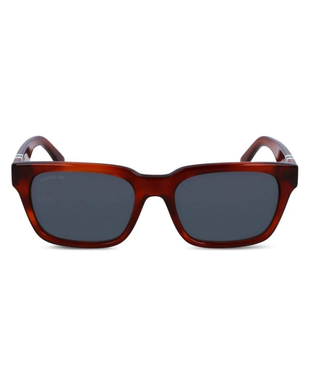 Lacoste Blue Logo-Plaque Sunglasses for men