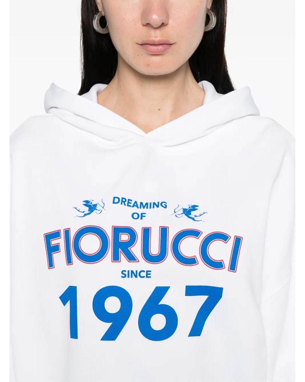 Fiorucci White Dreaming 1967 Hoodie