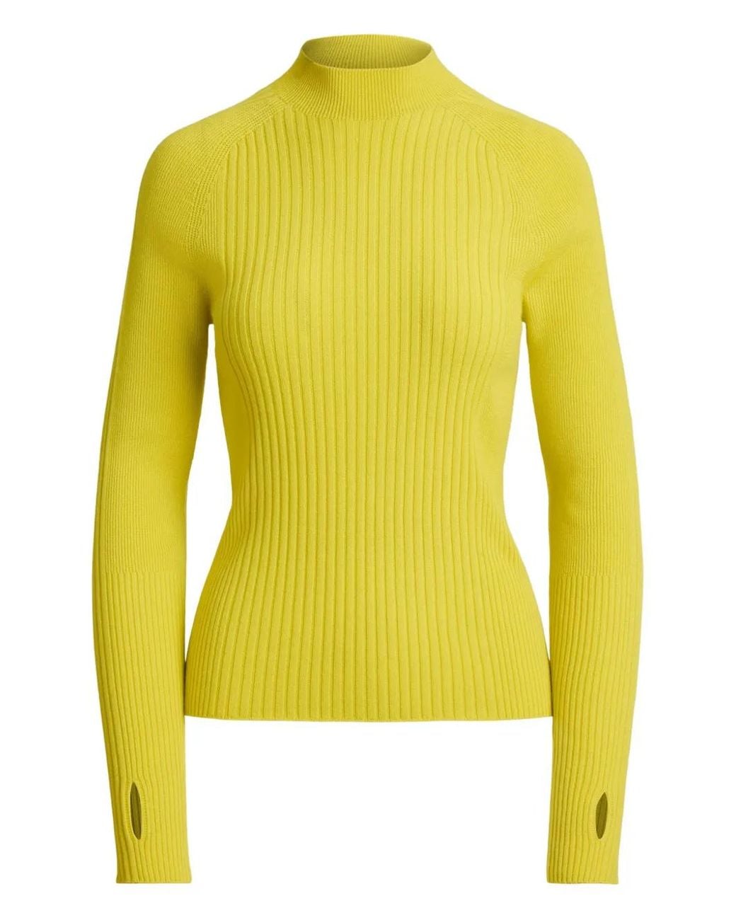 Polo Ralph Lauren Yellow Long-Sleeves Sweater