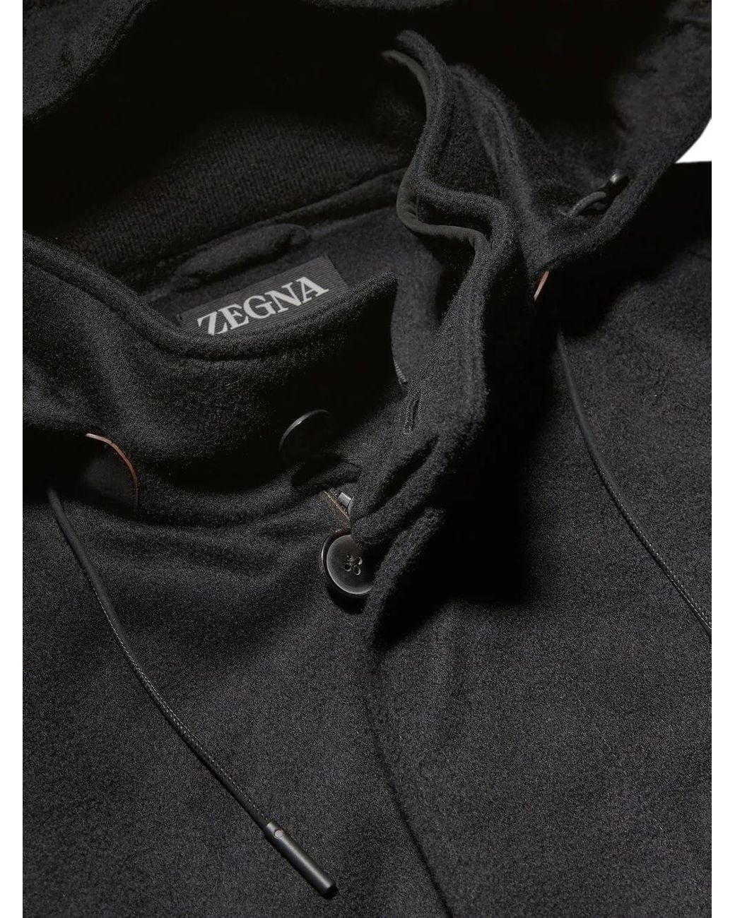 Zegna Black Elements Cima Oasi Cashmere Over Jacket for men