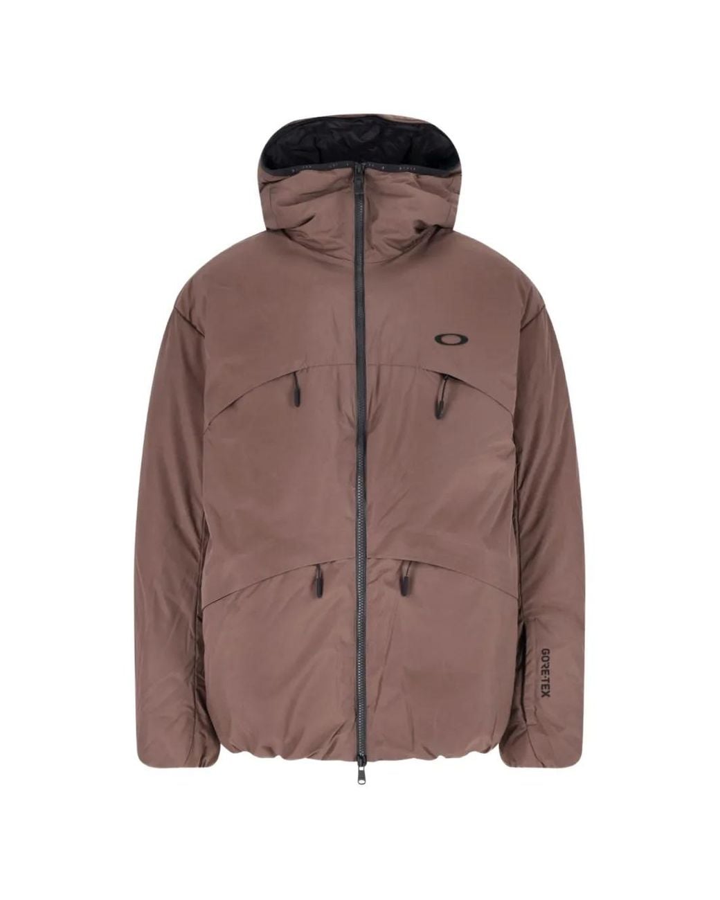 Oakley Brown Retrofuel Gore-Tex Hooded Jacket for men