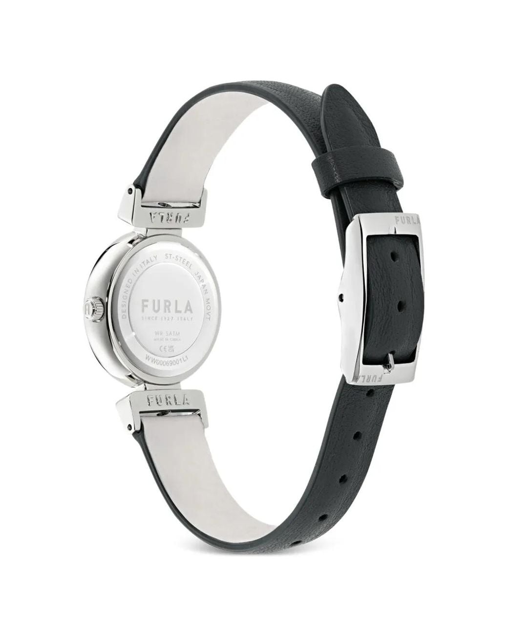 Furla White Textured Dial 32Mm Watch