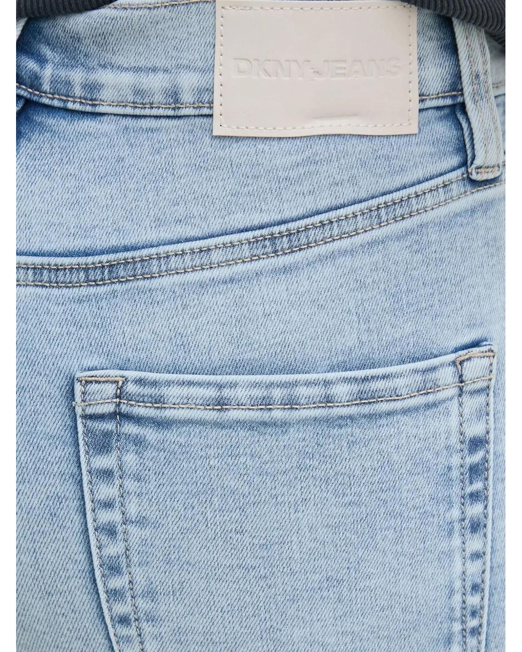 DKNY Blue Jean Évasé À Effet Délavé