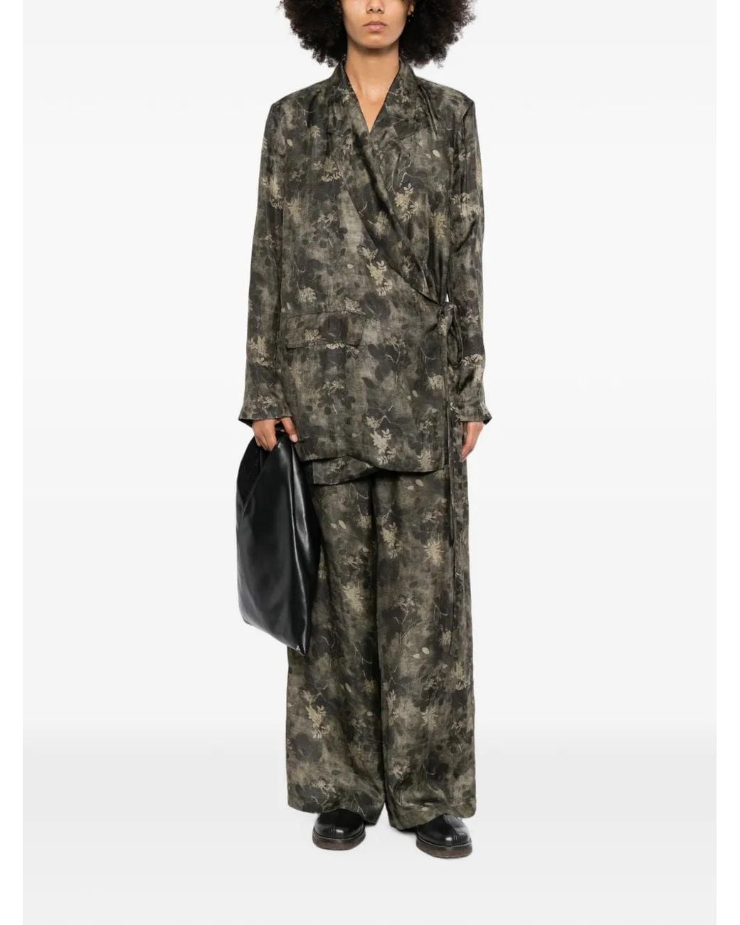 Uma Wang Gray Khloe Blazer