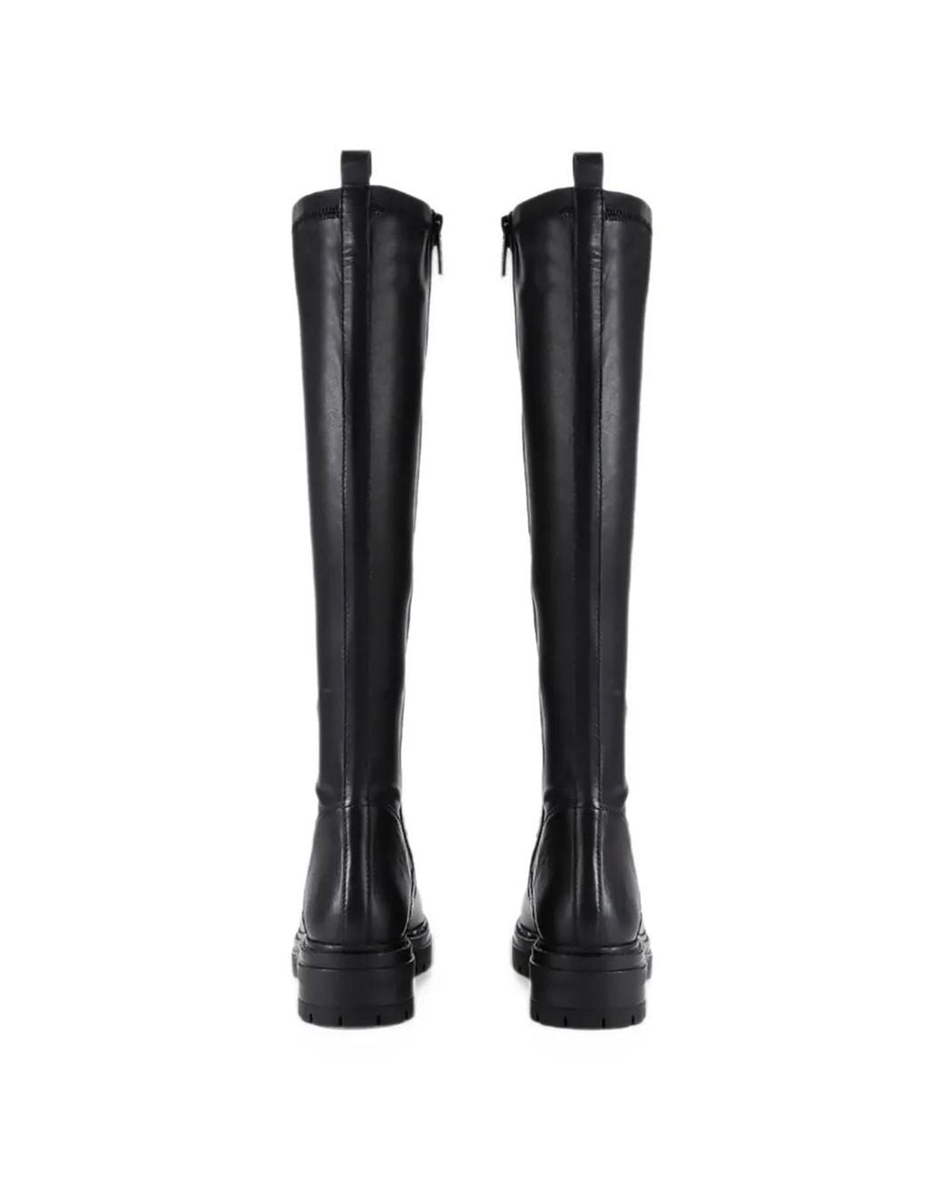 Kurt Geiger Black Soar Eagle Knee Boots