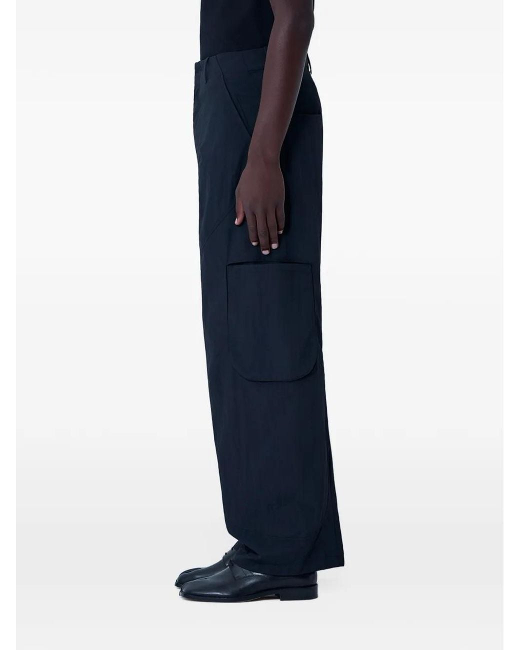 Jacquemus Black Cargo Pants for men