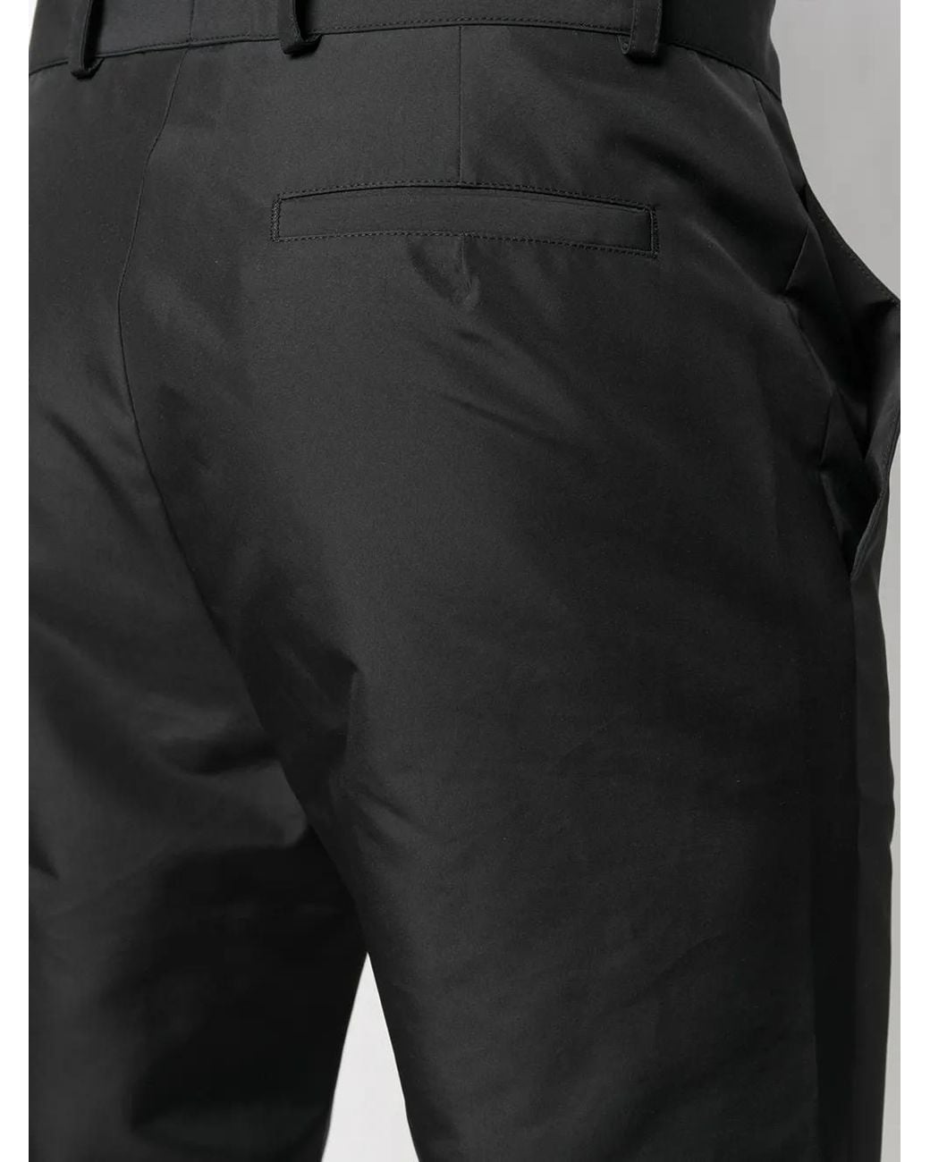 A_COLD_WALL* Black Crinkle Tailored Trousers for men