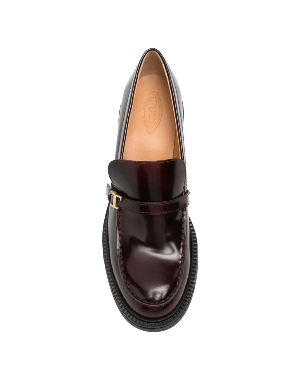 Tod's Black T Timeless Leather Heeled Pumps