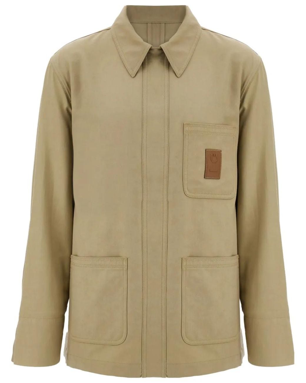 Ferragamo Natural Washed Five Pocket Trousers for men