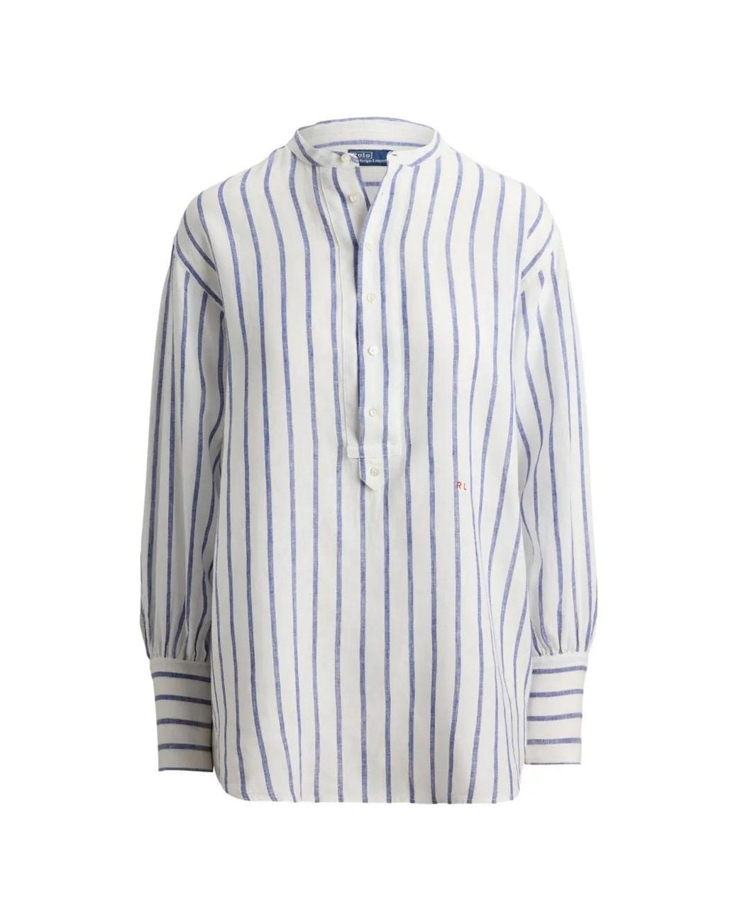 Polo Ralph Lauren White Sara Linen Shirt