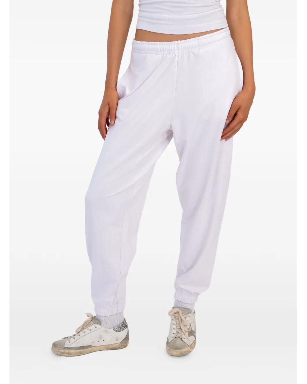 On/Off Essentials White Pantalon De Jogging The Solace