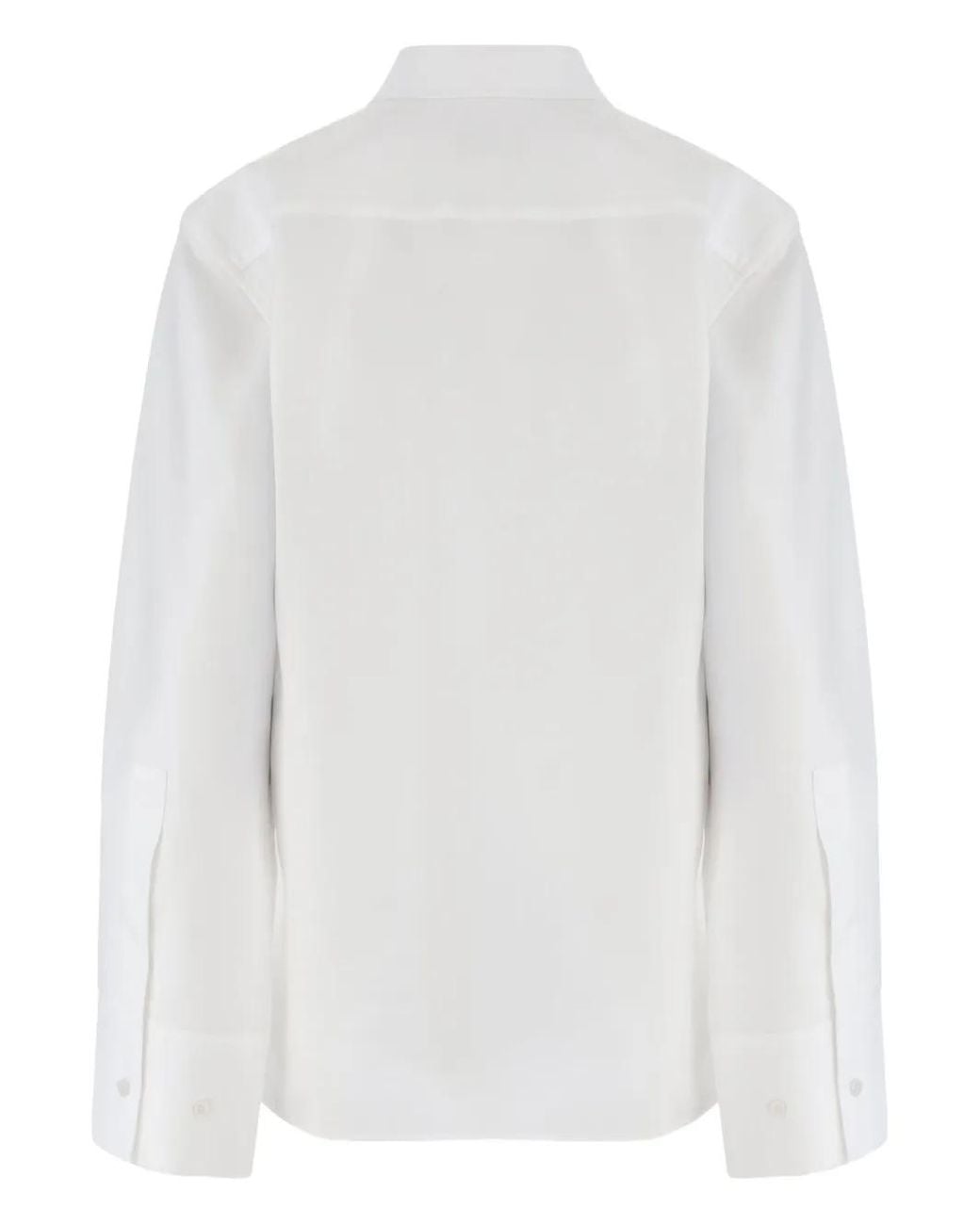 DARKPARK White Long-Sleeve Button-Down Shirt