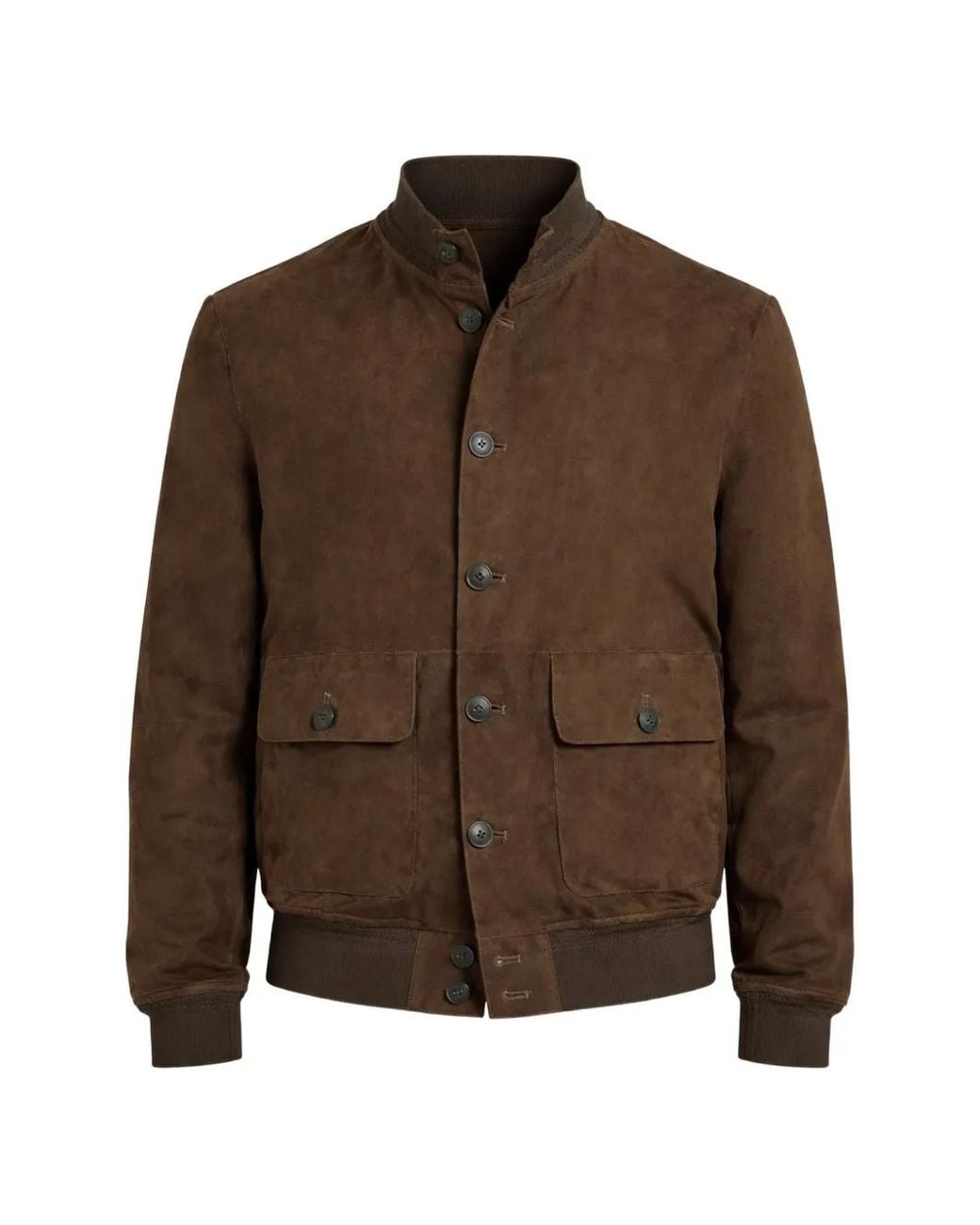 The Jack Leathers Brown Veste Riverside for men