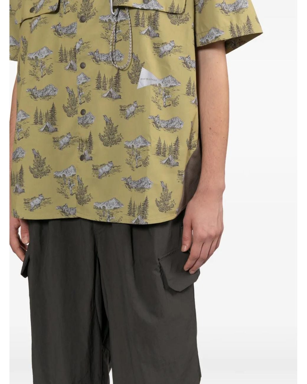 And Wander Klassische Cargohose in Gray für Herren