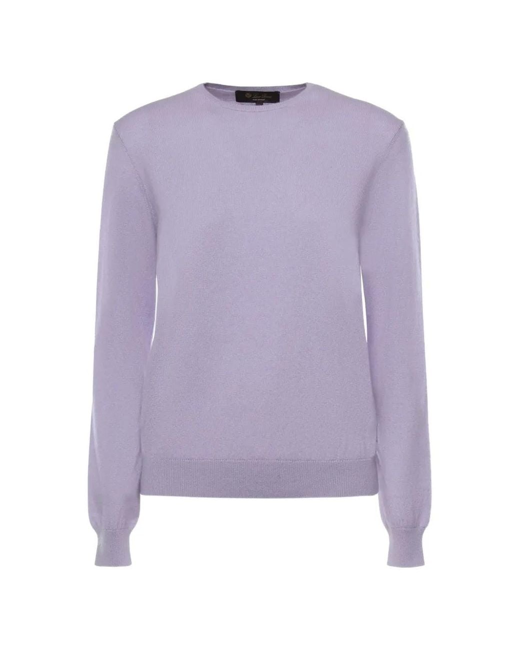 Loro Piana Purple Sergio Crew-Neck Sweater
