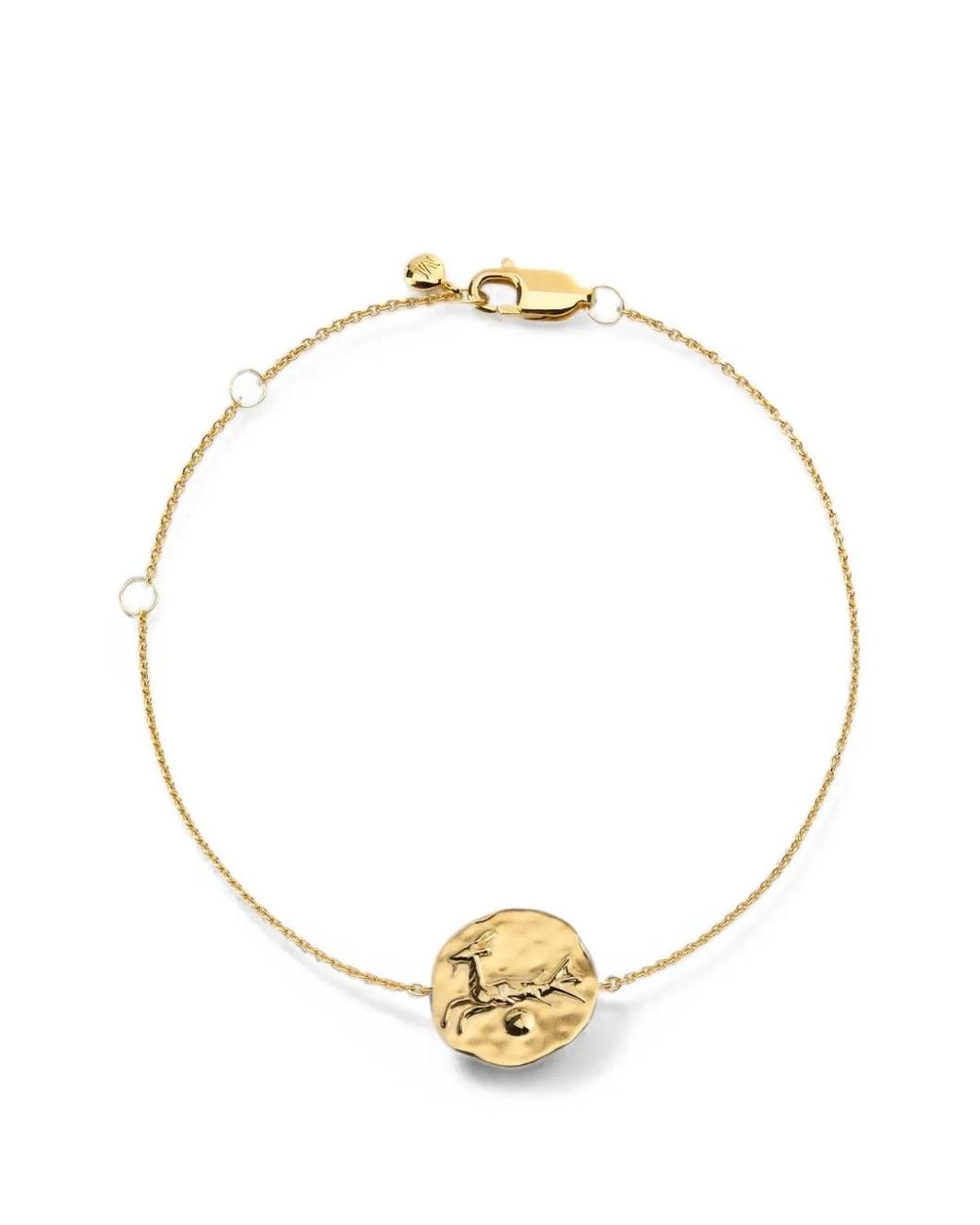 Monica Vinader Metallic Capricorn Zodiac Chain Bracelet