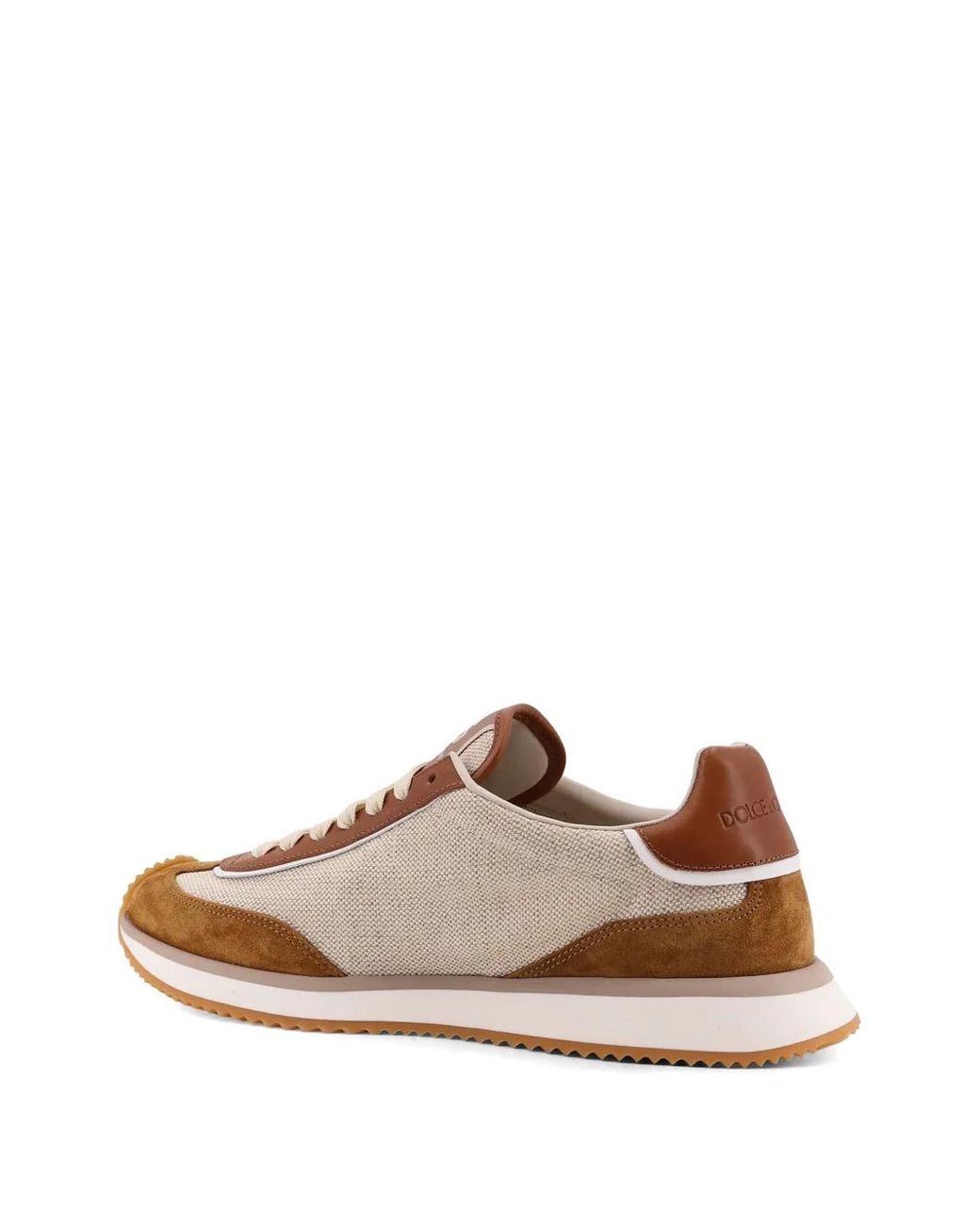 Dolce &Amp Gabbana Sneakers Dg Cushion En Toile Et Daim Dolce & Gabbana pour homme en coloris Brown