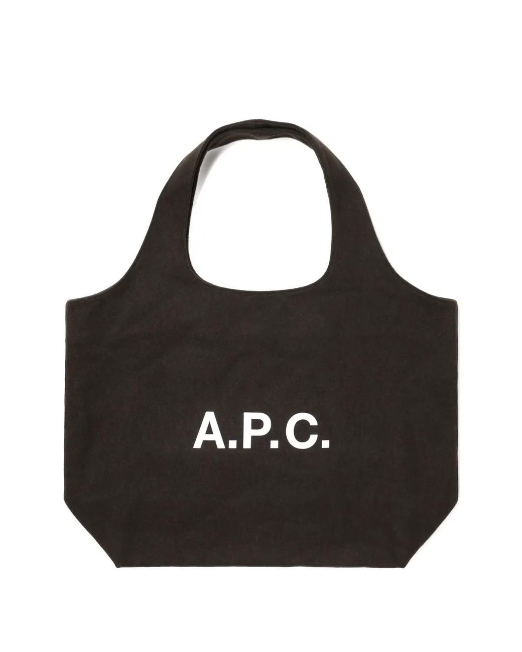 Sac Cabas À Logo A.P.C. en coloris Black