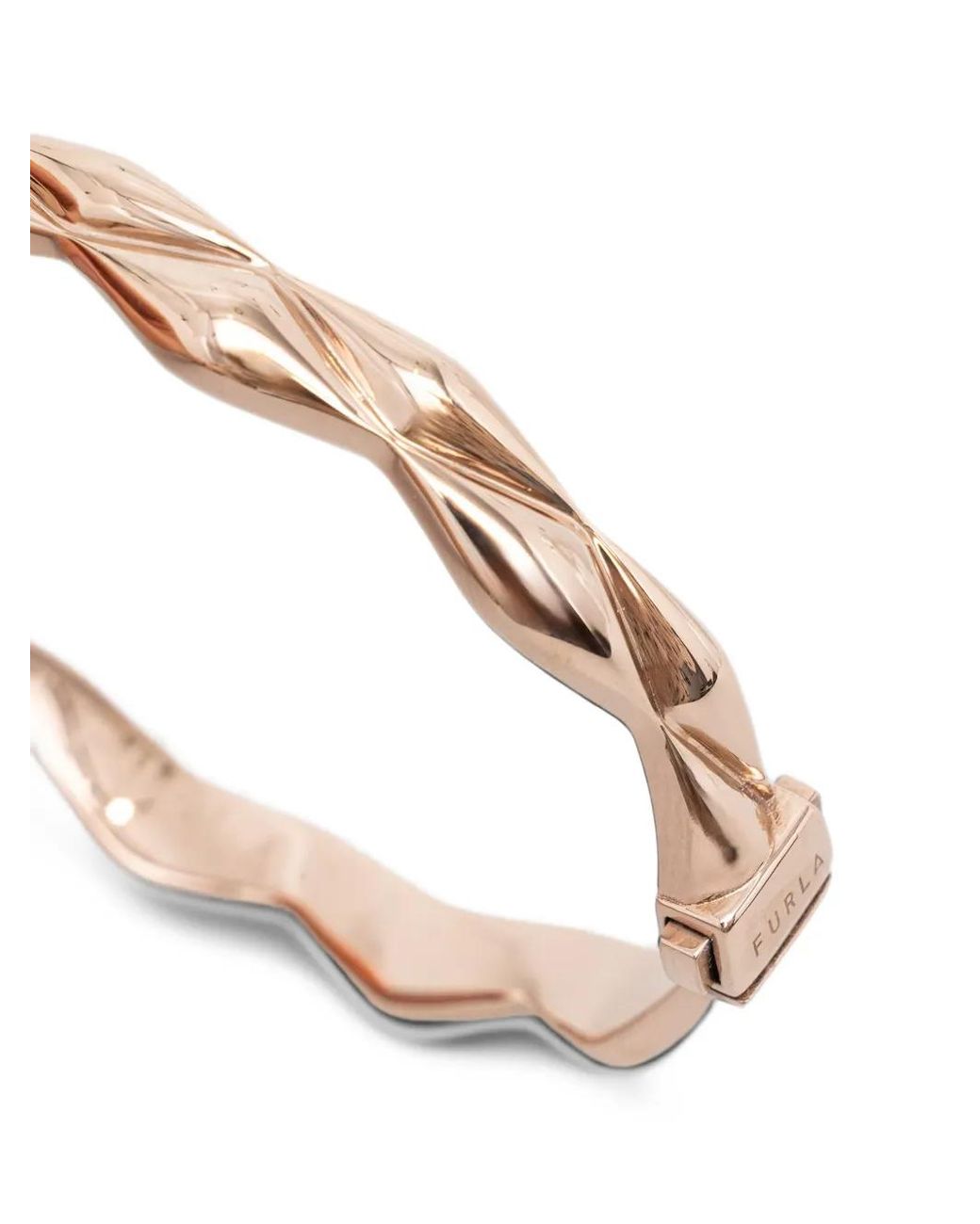 Furla Pink Twisted Bangle