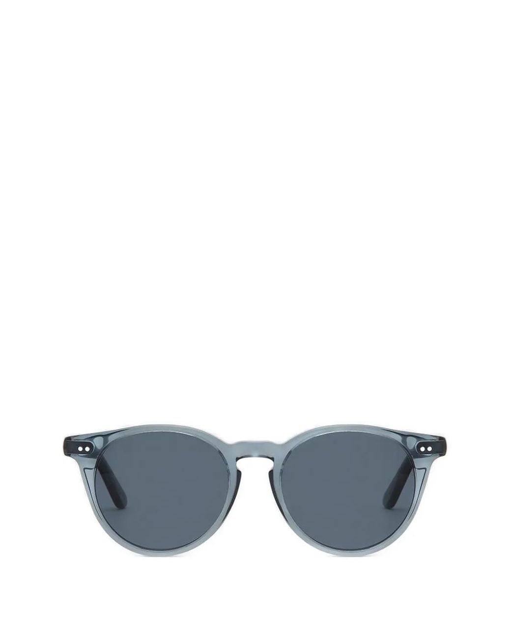 Fora Blue Goldlover Round-Frame Sunglasses