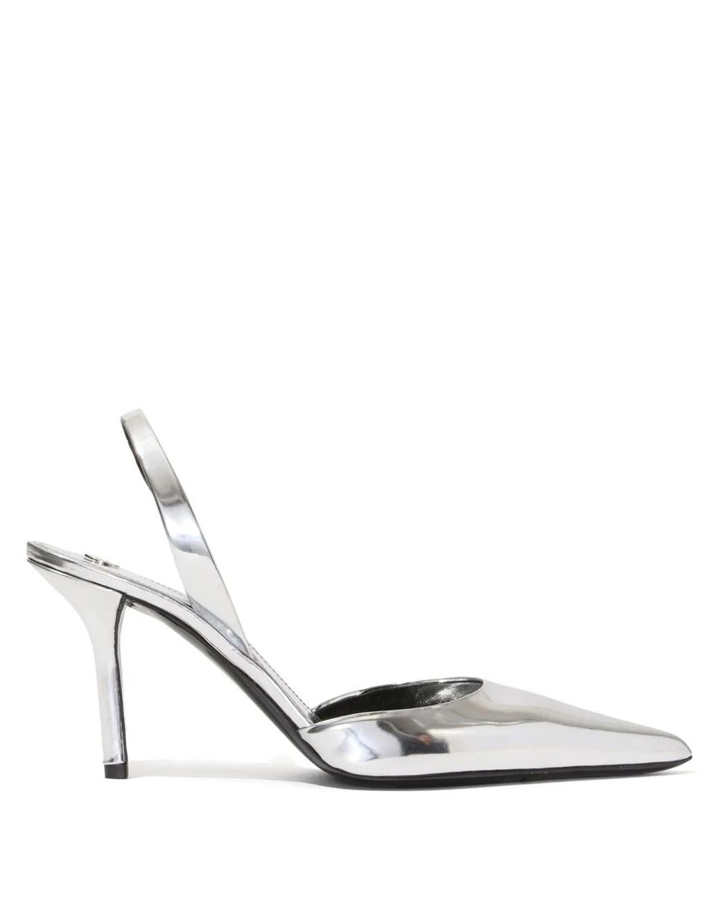 Proenza Schouler White Slash Slingback Pumps