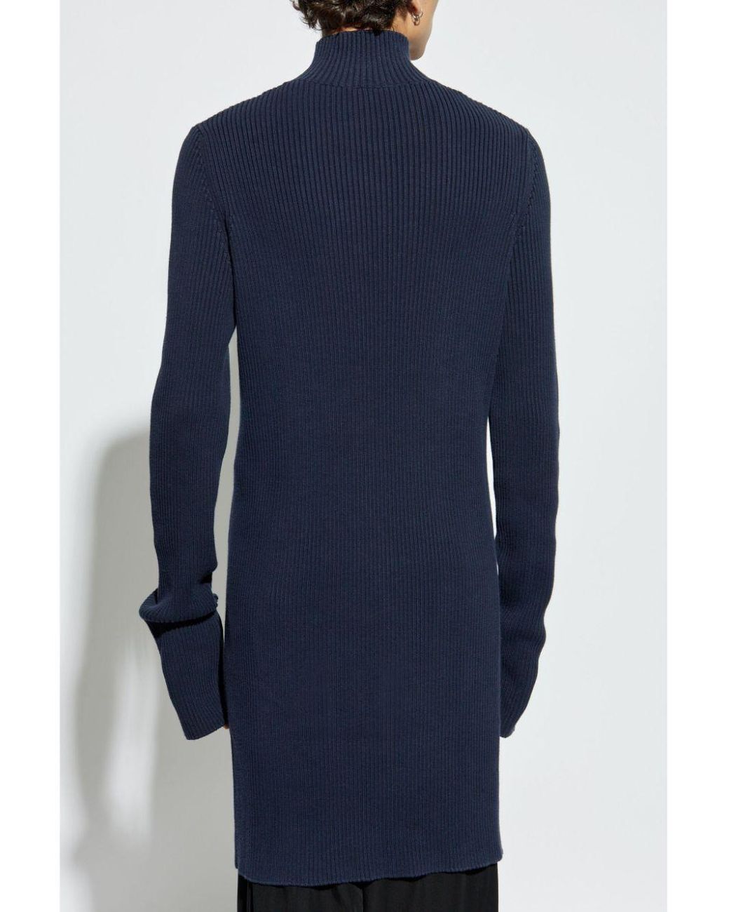 Balenciaga blue jumper hotsell