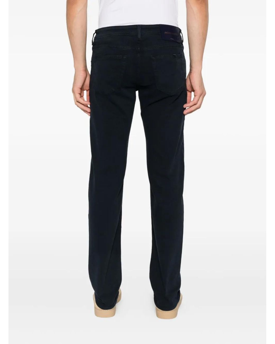 Jacob Cohen Blue Pocket Jeans for men