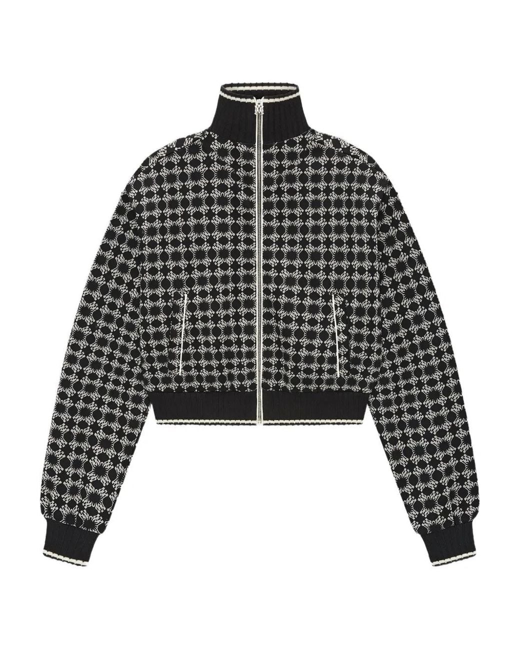 Amiri Black Quad Track Jacket