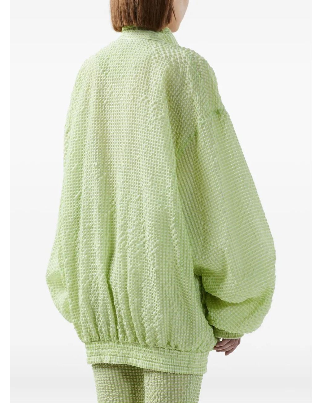 Gcds Green Textured Jacket