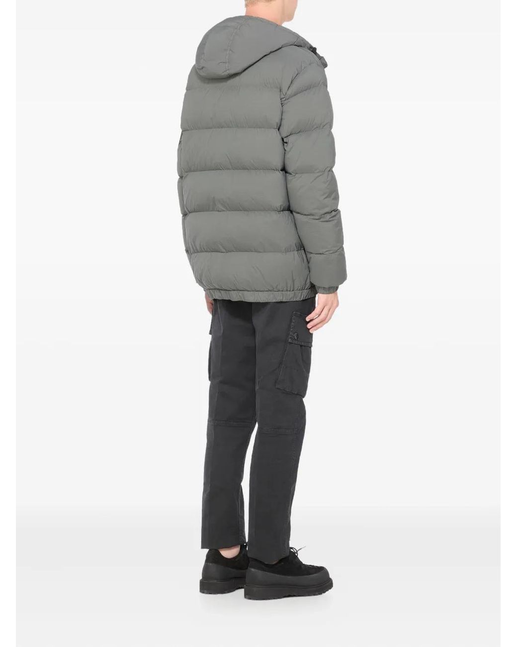 Stone Island Gray Coats for men
