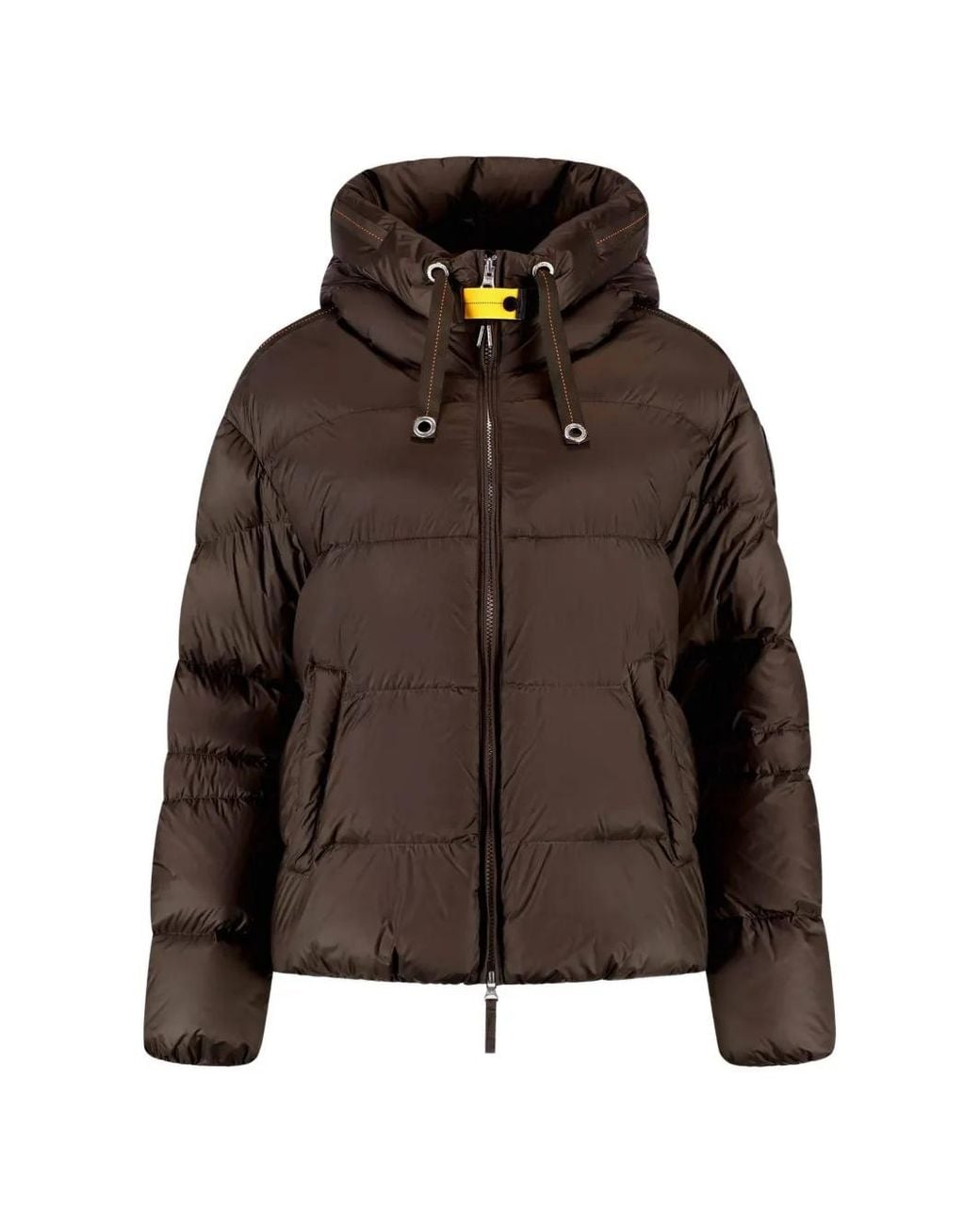 Parajumpers Brown Tilly Quilted Hooded Jacket