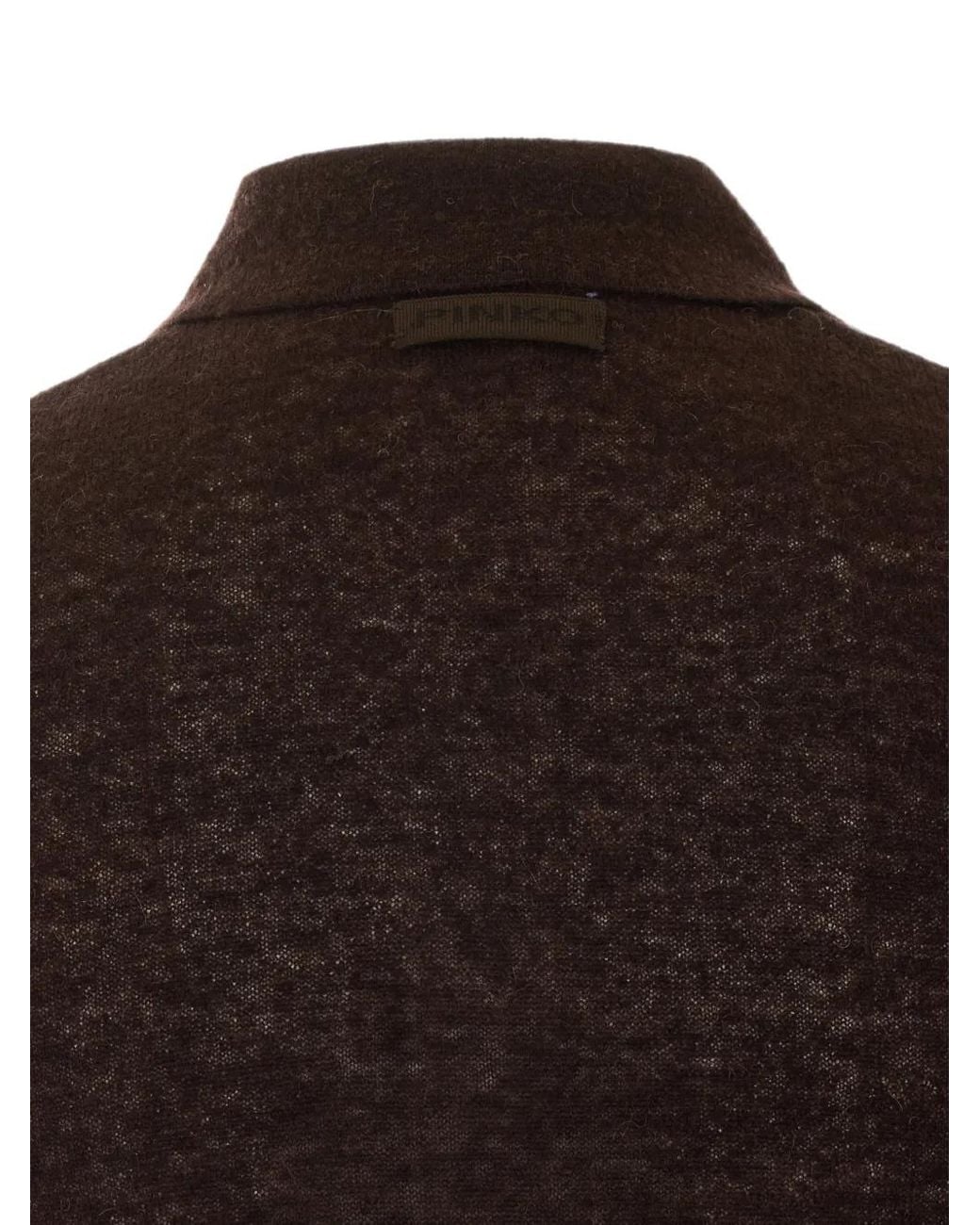 Pinko Button-Down Polovest in het Black