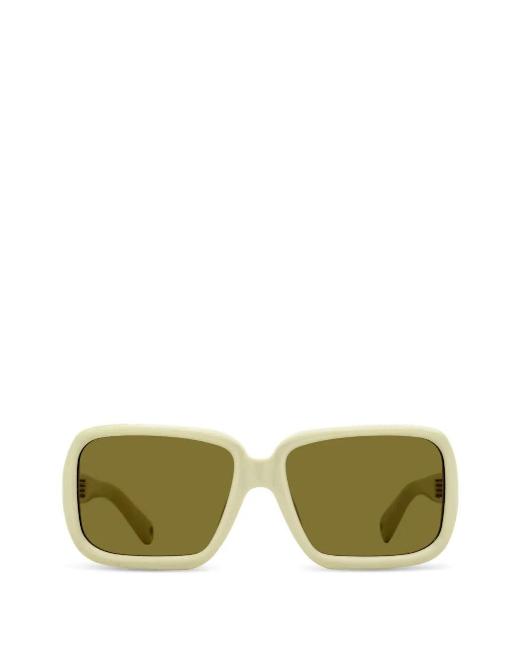 Jacquemus Green Cabana Square-Frame Sunglasses