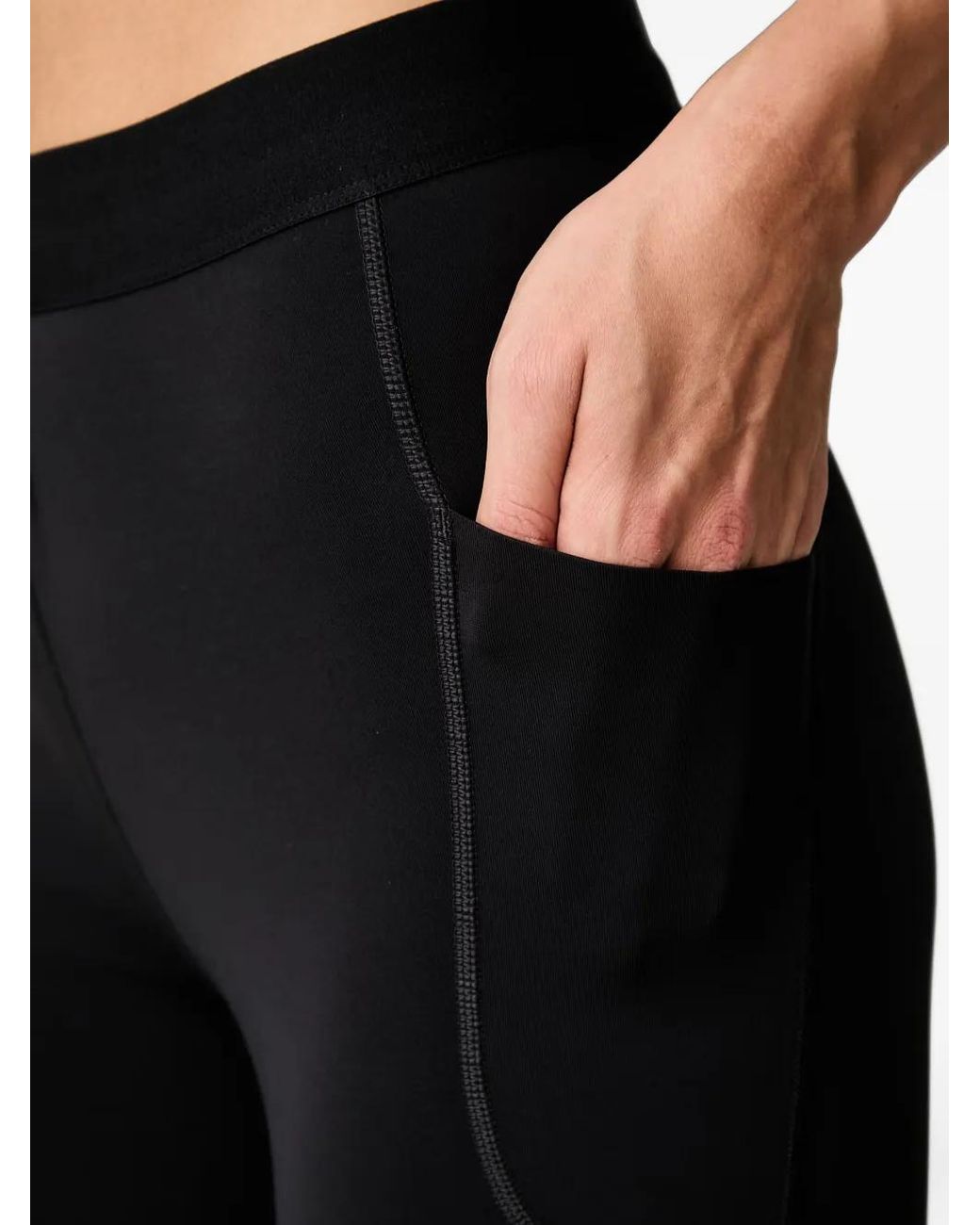 Under Armour Black Velociti Pro Logo-Print Drawstring-Waist Leggings