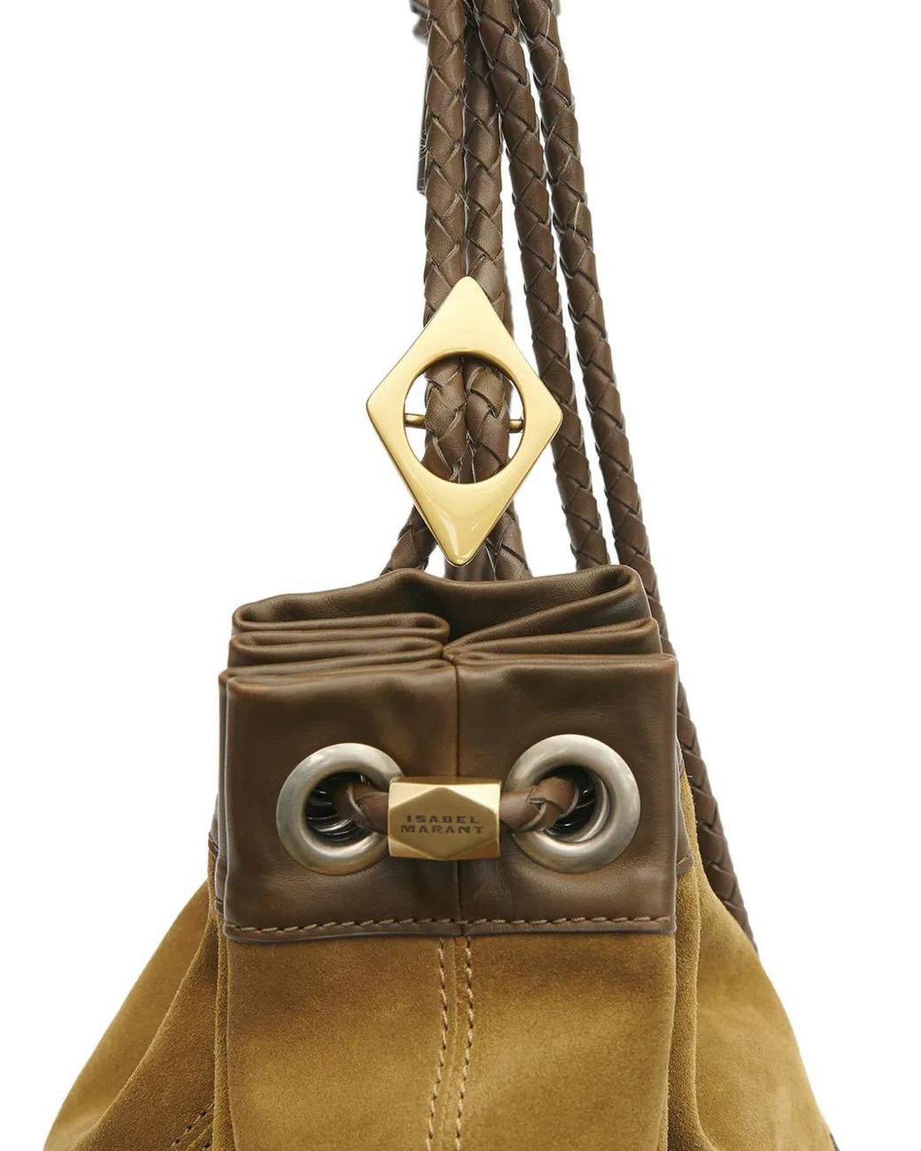 Isabel Marant Metallic Neutrals Shoulder Bags