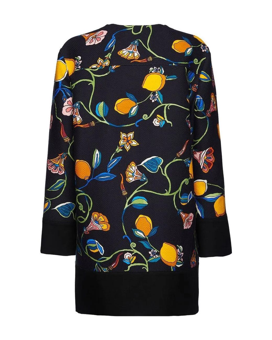 LaDoubleJ Blue Floral-Print Shift Dress