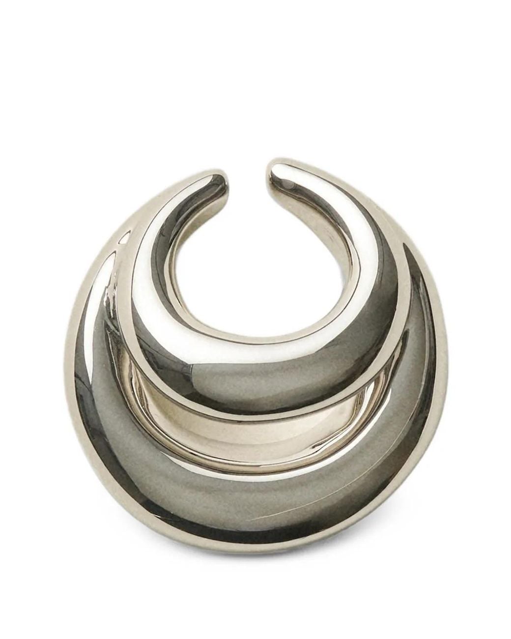 Panconesi Gray Blow Up Sculptural Ear Cuff