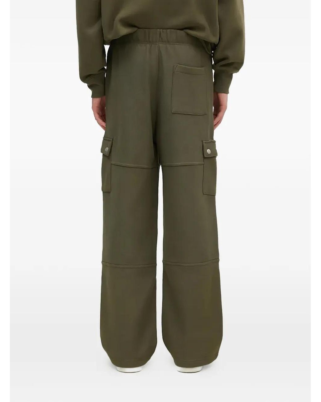 Champion Green Flap-Pocket Track Pants for men
