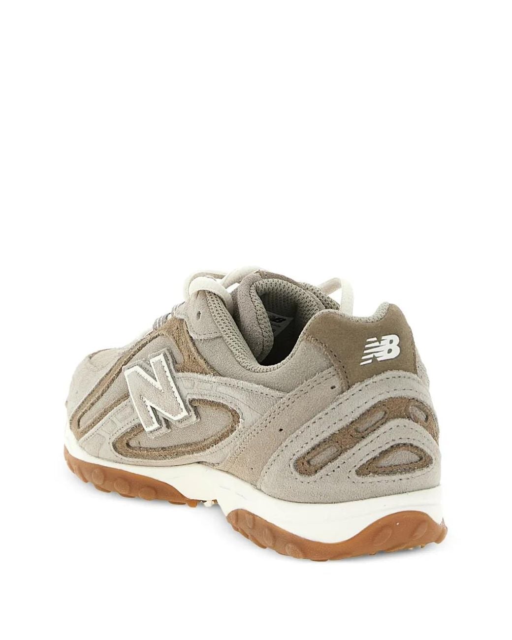 New Balance White 204L Suede Sneakers