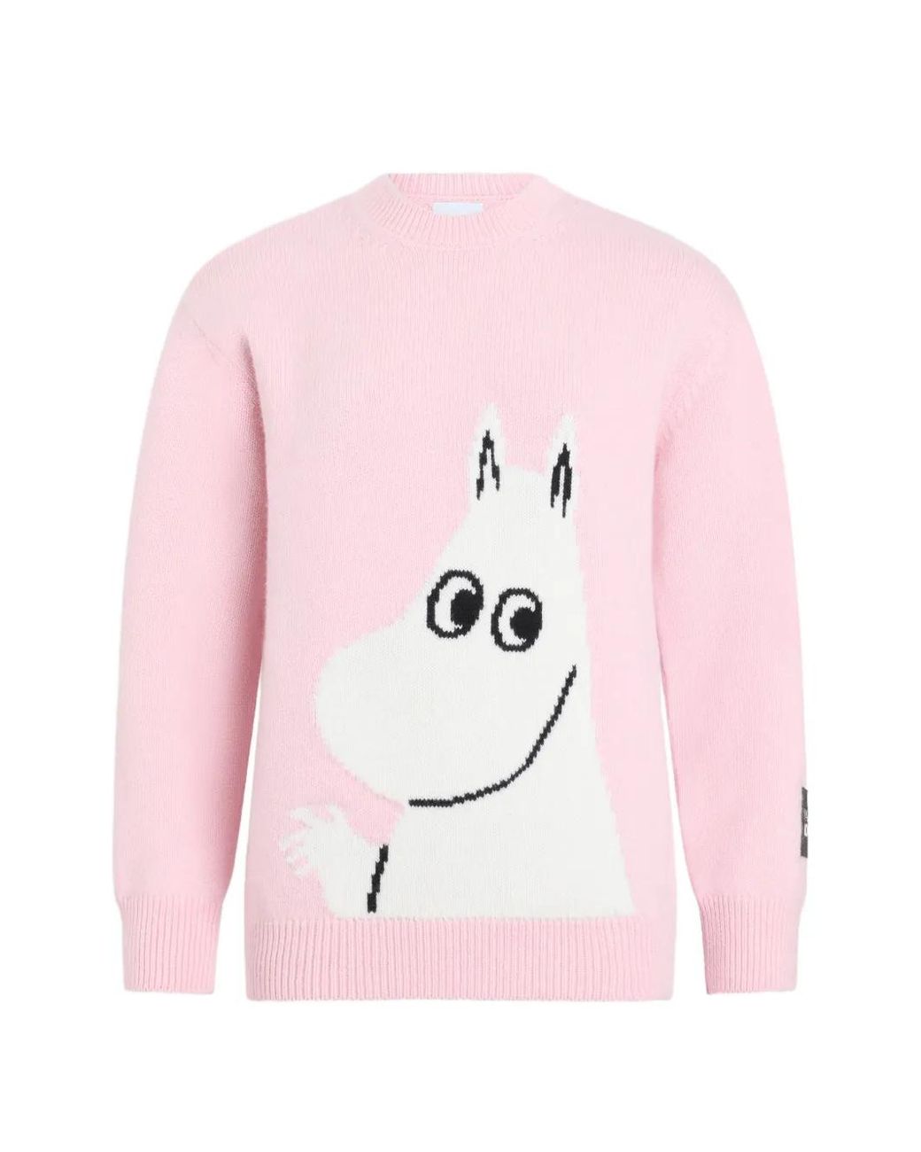 Patou Pink X Moomin Crew-Neck Sweater
