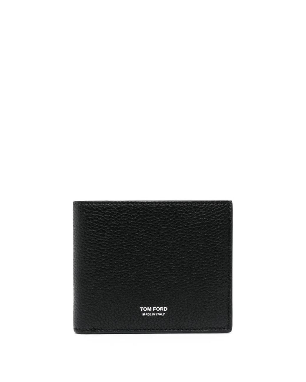 Billetera Tom Ford de hombre de color Black