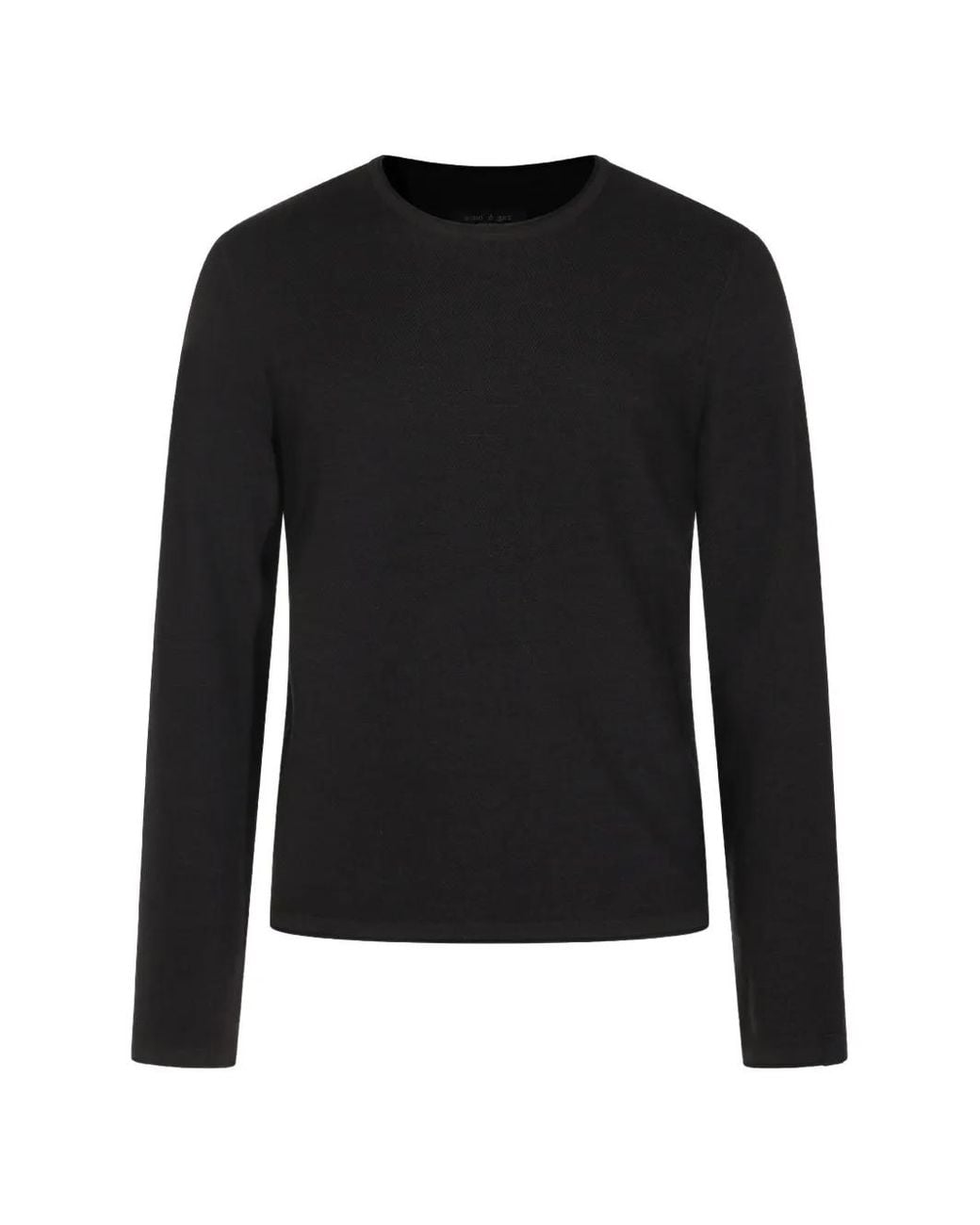 Pull À Col Rond Rag & Bone pour homme en coloris Black